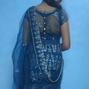 Blue Lehenga