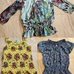 Three Tops Size -S