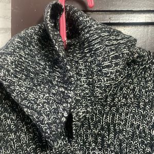 George High Neck Long Woolen Sweater