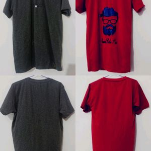 M Size Two T-shirt Combo