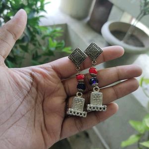 Multicolor Empire Earring