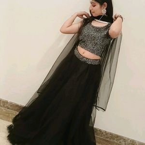 Black Lehnga