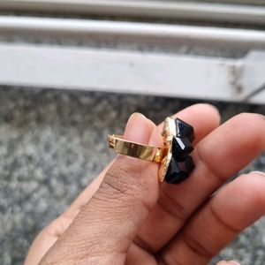 Ring: Golden and Black