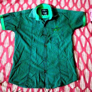 ❤️Kites Casual Wear Green Shirt For UnisexIBust 38