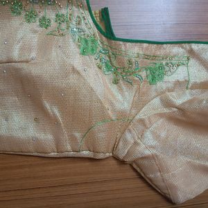 Green Cotton Saree