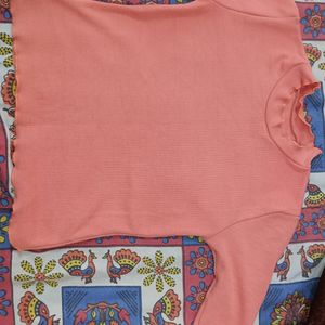 Peach Colour Top