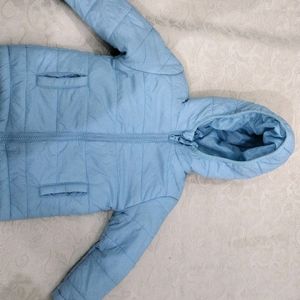 Blue Puffer Jacket