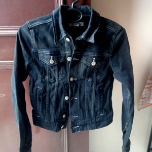 H&M Black Denim Jacket