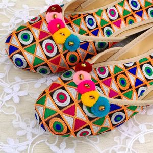 Stylish Women Mujdis Juti, Multi Colour,