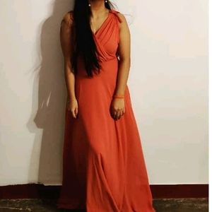 Long Pink Dress By Nykaa Fashion