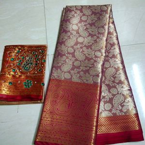 New Tissue Silk Saree