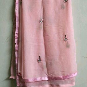 Pink Kurta With Dupatta