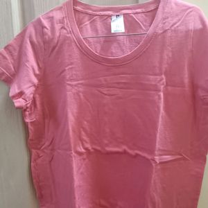 Pink T-shirt Never Used L Size