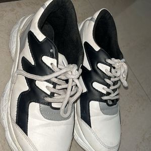 Black And White Shoes