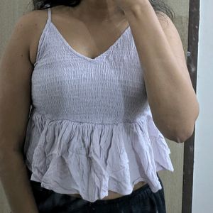 Sleeveless Crop Top