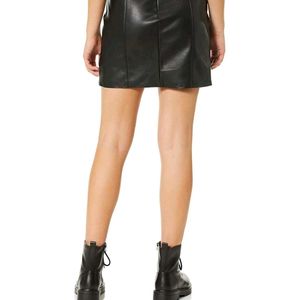 Black Leather Skirt For Halloween 🎃