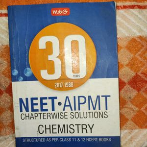 30 Years Chapter Wise Solution Chemistry