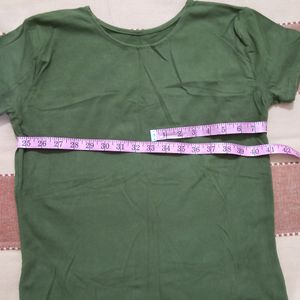 Olive Green Summer T-shirt