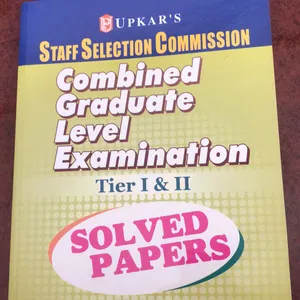 Upkars SSC CGL Solved Paper Book