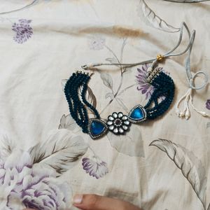 Choker Royal Blue