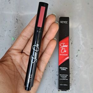 Renee Shine On Lip Lacquer Celestial Coral