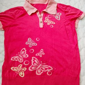 Polo Collar Top