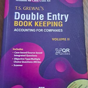 Class 12th Accounts Book , Volume - 2