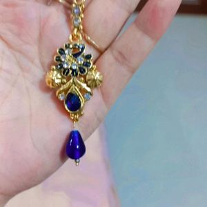 Royal Blue Gold Plated Set