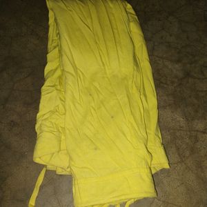 Yellow Saree With