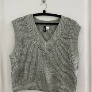 H&m Grey Vest ~ Not used