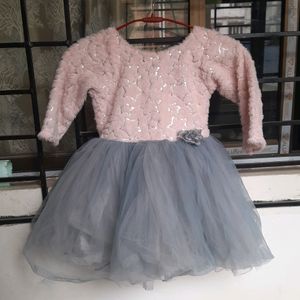 Party Wear Dress For Girl Kid