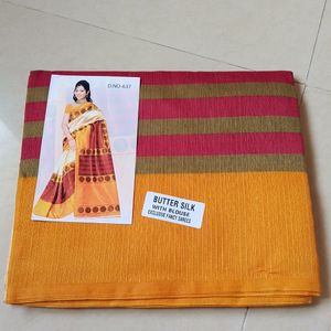 New Butter Silk Saree