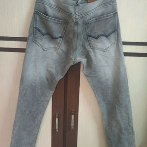 Premium Grey Heavy Distressed Jeans