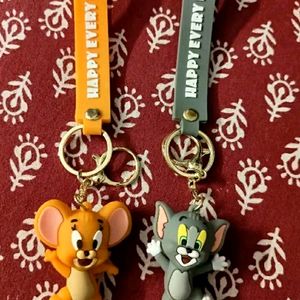 New Tom and Jerry cartoon Keychain