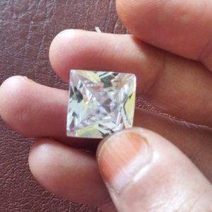 New Fanncy Zircon Stone White Square Shape