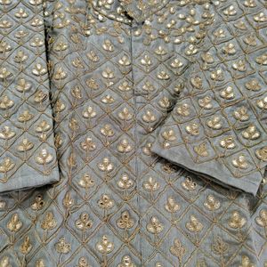 Short Festive Kurta With Dupatta