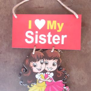 Sister Love Wall Hanging