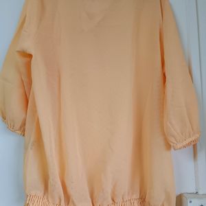 Yellow Casual/Formal Top Size XL