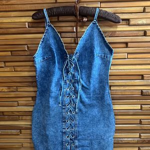 Super Cool Denim Mini Dress