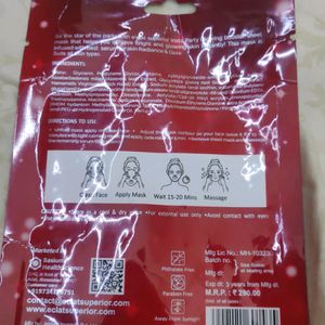 e'clatglowing Booster sheet Mask