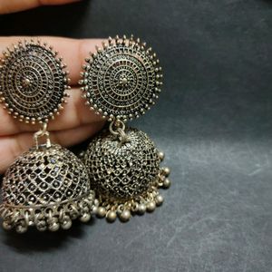 Ethnic Oxidise Earing (Unused)