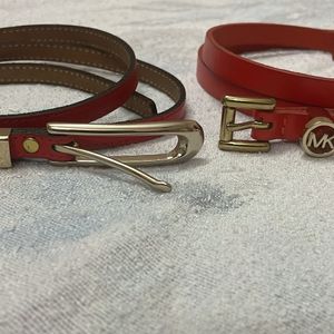 Original Michael Kors Belts (Set Of 2)