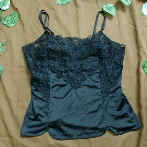 Black Cami Top.