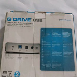 G-Drive 4TB USB 3.0 External Hard Disk