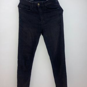 MANGO Black Skinny Jeans