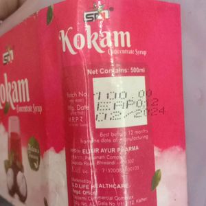 Kokam To make a sarbat Or juice