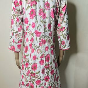 Cotton Kurti with Sequence Work