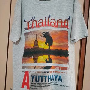 Grey T-shirt.. Important From Thailand.