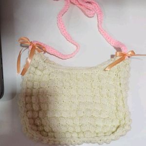 Crochet Bubble Shoulder Bag!!