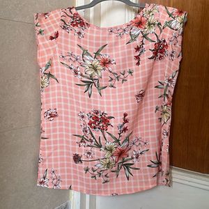 Print boxy Top